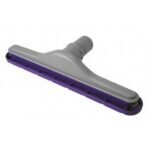 Johnny Vac BR444 1 1/2" (38.1 mm) Carpet Brush/Rug Tool EZ Glide, 13", Grey/Black/Purple - Image 2