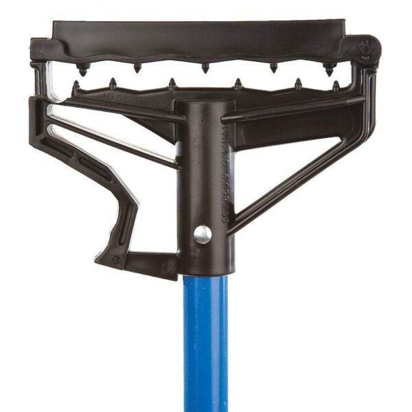 Atlas Graham 16575 Fibreglass EZ-Change Wet Mop Handle, Blue 60"
