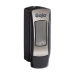 Primory P0888 ADX-12 Manual Hand Soap Dispenser 1250 mL, Chrome & Black