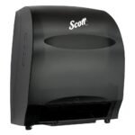 Kimberly Clark Scott 48860 Essential Hard Roll Towel Dispenser, Black
