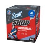Kimberly Clark Scott 75190 Shop Multi-Purpose Towels, 200/box