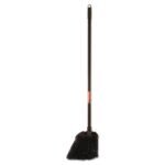Deluxe Angle Lobby Broom, Black, 35"