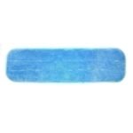 Hospeco MicroWorks 18" Microfibre Flat Mop, Blue (2504-MFFP-18B) (DFM18NV)(LF0011) (2504-MFFP-18BS)