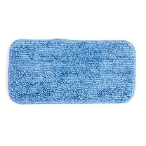 Hospeco MicroWorks 11" Sphergo Microfibre Flat Mop Pad, Blue (2504-SPH-MFP-11B)