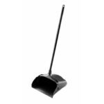 Rubbermaid FG253100BLA Executive Series Lobby Pro Dustpan w/Long Handle, Black