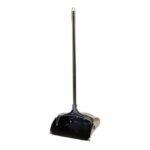 Rubbermaid FG253100BLA Executive Series Lobby Pro Dustpan w/Long Handle, Black - Image 2