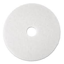 3M Floor Pad, 19" White Super Polish (F-4100-WHT-19)