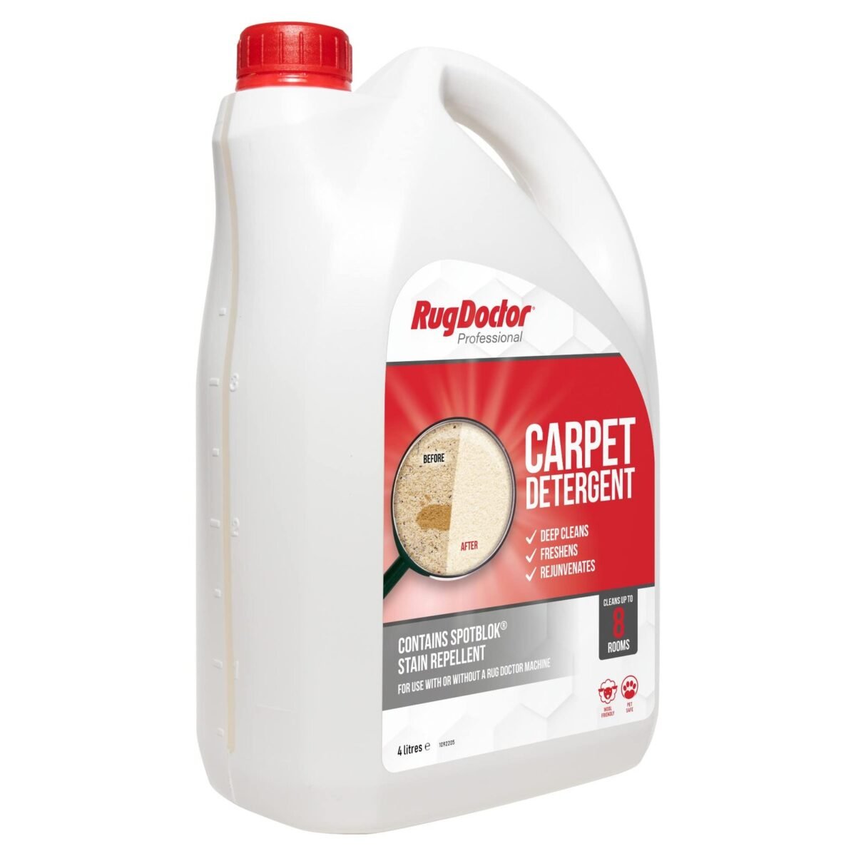 TopVac Plus Clean Max - All-in-1 Carpet Cleaner, 4L - Image 1
