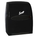 Kimberly Clark Scott Essential Touchless Manual Hard Roll Towel Dispenser, Smoke (
Refill : Scott? 02001)