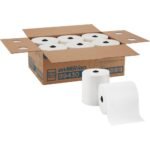 Georgia Pacific 89430 Recycled Roll Towel, White, 8" x 700' x 6/case - Image 2