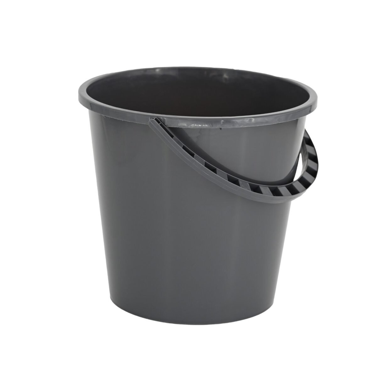 SPPL8434-GRY Round Bucket with Handle, Grey , 10L - Image 1
