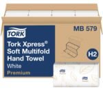 Tork MB579 Premium Soft Xpress Multifold Hand Towel, 135 sheets x 16/case (2160/case)