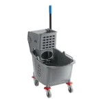 SPPL7580-GRY Mop Bucket & Wringer Combo, 36L, Sidepress, Grey - Image 2