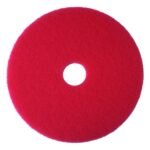 3M Floor Pad, 14" Red Buffer