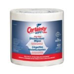 Certainty One-Step Disinfectant Wipes Plus, 8" x 6", 800 sheets/rolls x 2/case 99000