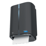 Cascades C350 PRO Tandem Electronic Roll Towel Dispenser, Dark Gray - Image 2