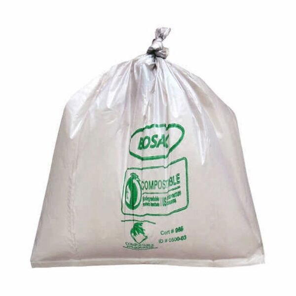 Ralston Compostable Garbage Bag, 22" x 24" Regular Strength, 300/case, Green (215417)