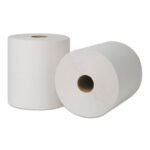 DuraPlus 57760371 Hardwound Roll Towel, White, 7.76" x 900' x 6/case - Image 2