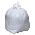 Pur Value Garbage Bags, 20" x 22", 500/cs, Regular Clear