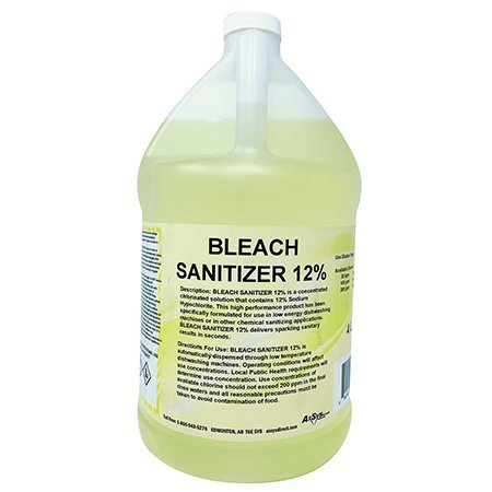 Liquid Chlorine Bleach (12%) Sanitizer, 4L