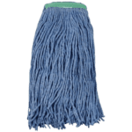 Narrow Band Cut-End Wet Mop Head, Blue, Large, 24 oz / 650 g