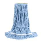 EcoLoop Looped End, Narrow Band Wet Mop Head, Blue, Large, 24 Oz / 650 g