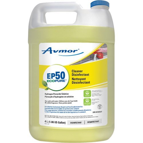 Avmor EcoPure EP50 Cleaner & Disinfectant w/ Hydrogen Peroxide, 4L