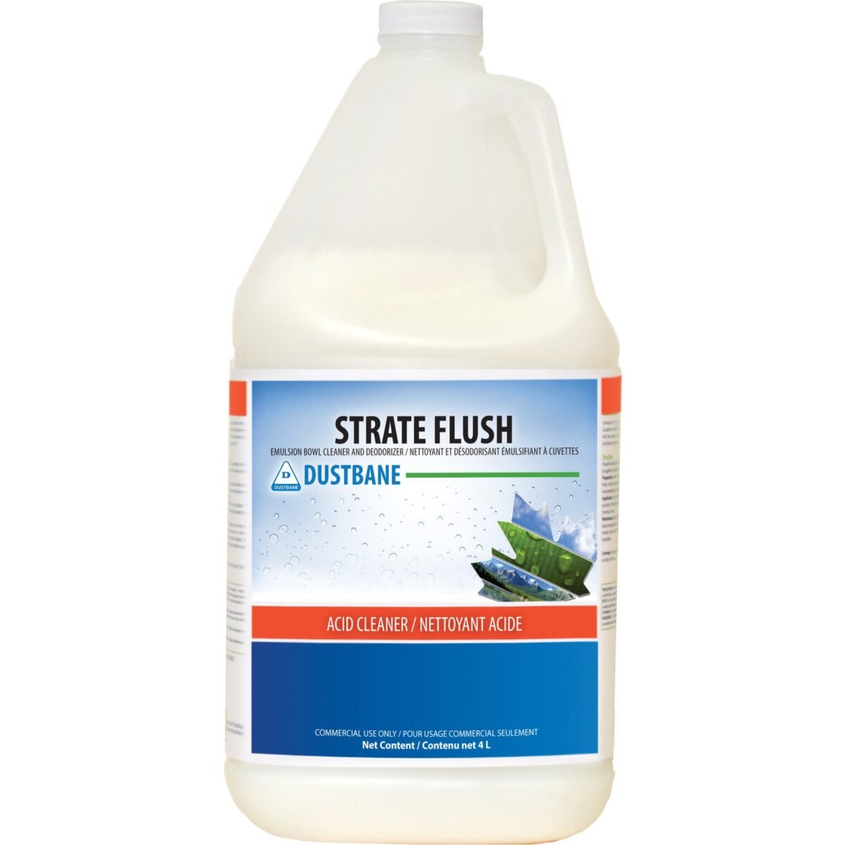 Dustbane 53743 Strate Flush Emulsion Bowl Cleaner & Deodorizer, 4L - Image 1