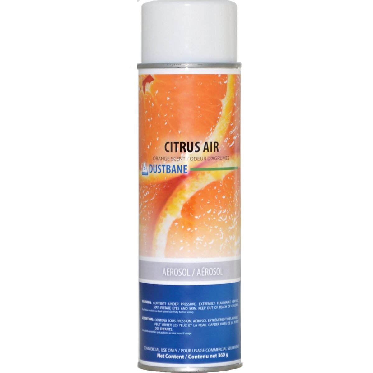 Dustbane 50175 Aerosol Air Deodorizer, Citrus, 340g - Image 1