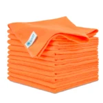 Heavy Duty Microfibre Cloth, 16" x 16", Orange