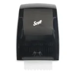 Kimberly Clark Scott Essential Touchless Manual Hard Roll Towel Dispenser, Smoke (
Refill : Scott? 02001) - Image 2