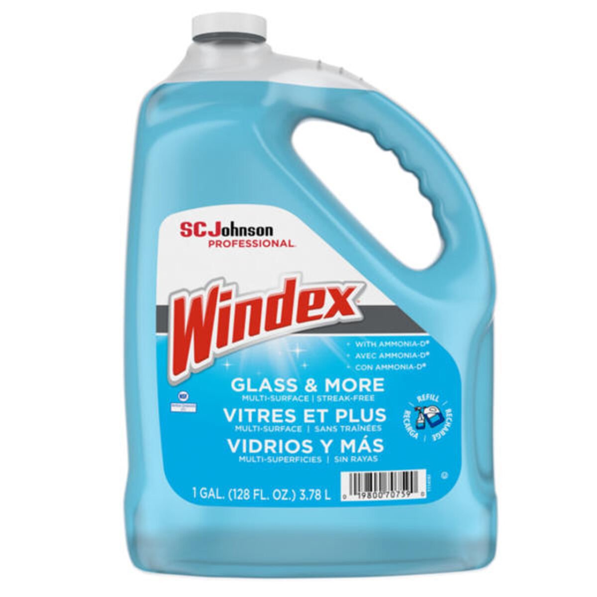 SCJ Windex Glass & More Multi-Surface, Streak-Free, 3.78L - Image 1