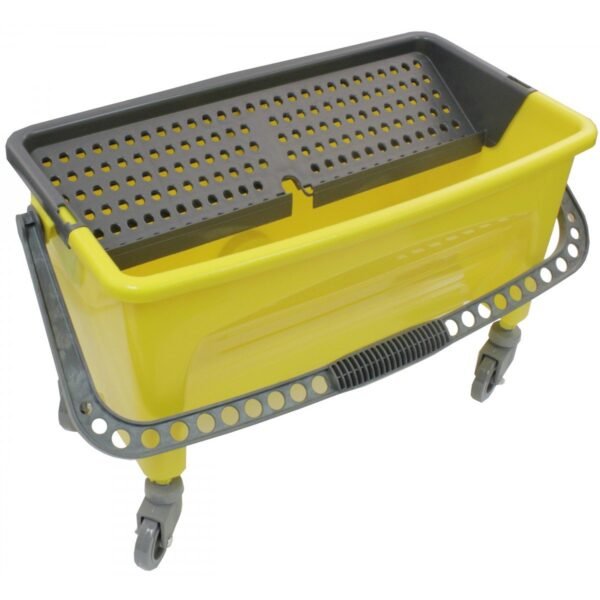 JS0068M Wax/Cleaning Bucket w/ Drain for Microfibre Flat Mops