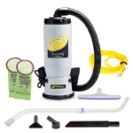 ProTeam 107146 - QuietPro BP HEPA Dry Backpack Vacuum w/ Accessories