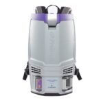 Proteam 107787 GoFit 6 Cordless 8Ah, 6 qt. Commercial Backpack Vacuum w/ Xover Multi-Surface Two-Piece Wand Tool Kit