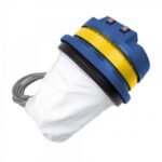 Commercial Wet & Dry Vacuum - Capacity of 18.5 gal (70 L) - Metal Tank on Trolley - 8' Hose - Metal Wands - Brushes and Accessories Included - Image 2