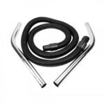 Commercial Wet & Dry Vacuum - Capacity of 18.5 gal (70 L) - Metal Tank on Trolley - 8' Hose - Metal Wands - Brushes and Accessories Included - Image 3