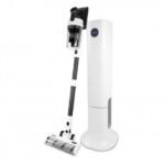 JV259WB Cordless Stick Vacuum Cleaner w/ Charging Station, Serenity, 2X Batteries 25.9V, White