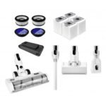 JV259WB Cordless Stick Vacuum Cleaner w/ Charging Station, Serenity, 2X Batteries 25.9V, White - Image 6