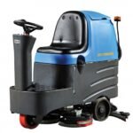TopVac Plus Cyclone TC34RGB Ride-On Autoscrubber, 34", Complete w/ Gel Batteries & Charger