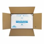 Hospeco HG-5000 Health Gards Toilet Seat Covers, Half-Fold, 250 pack x 20 pack/case (5,000/case) - Image 4