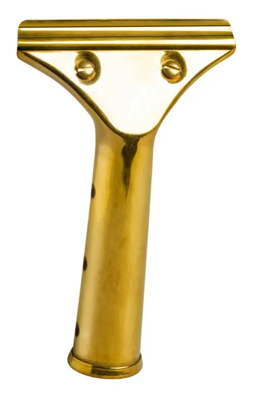 WS80BR00 Brass Window Squeegee Handle - Image 1