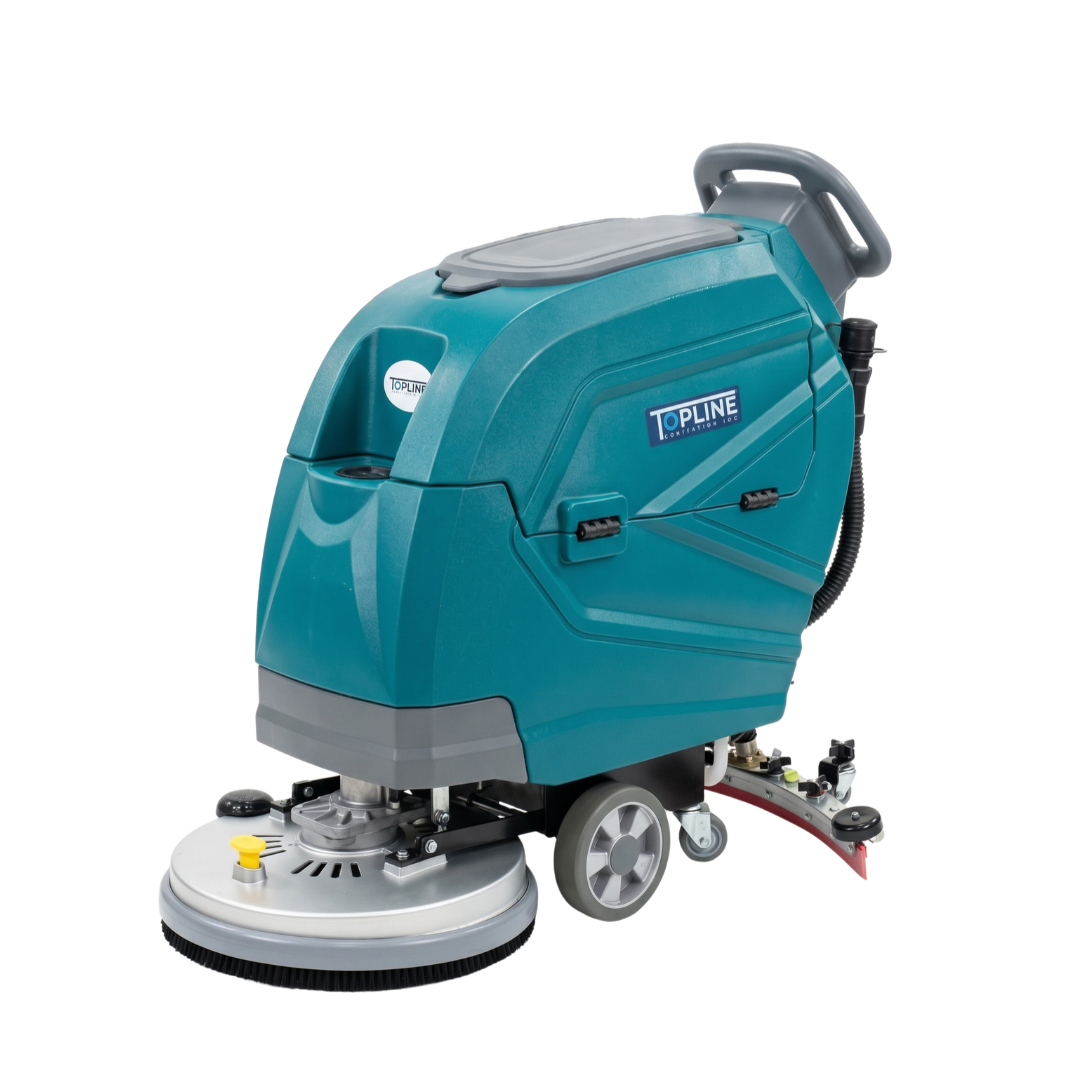 White And Black Minimalist Electronic Product Listing Amazon Product Image (6) Topline Sanitation TV20BC 20" Autoscrubber w/ Gel Batteries & Charger - Image 1